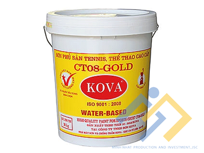 Sơn phủ sân tennis KOVA CT-08
