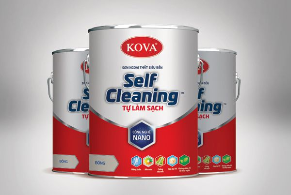 Sơn Kova Nano Self-Cleaning tự làm sạch